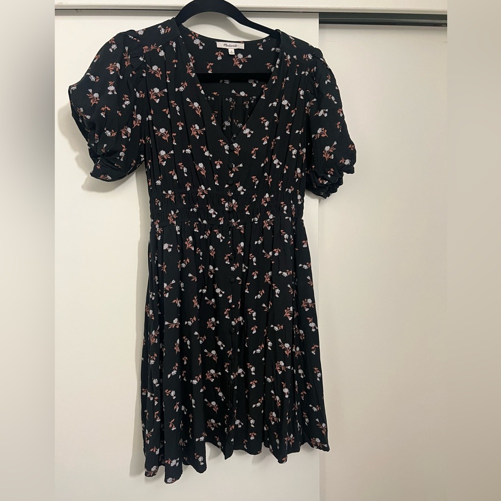 Madewell Sophia Mini Dress in Woodland Floral